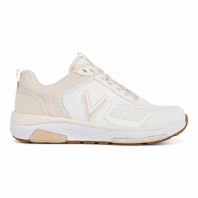 Women's Walk Strider Shoes In White/cream Cheap Athletic Shoes for Women