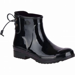 Women's Walker Turf Rain Boot - Medium Width In Black Womens Winter & Rain Boots online