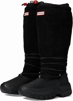 Women's Wanderer Sherpa Snow Boot In Black Womens Winter & Rain Boots online