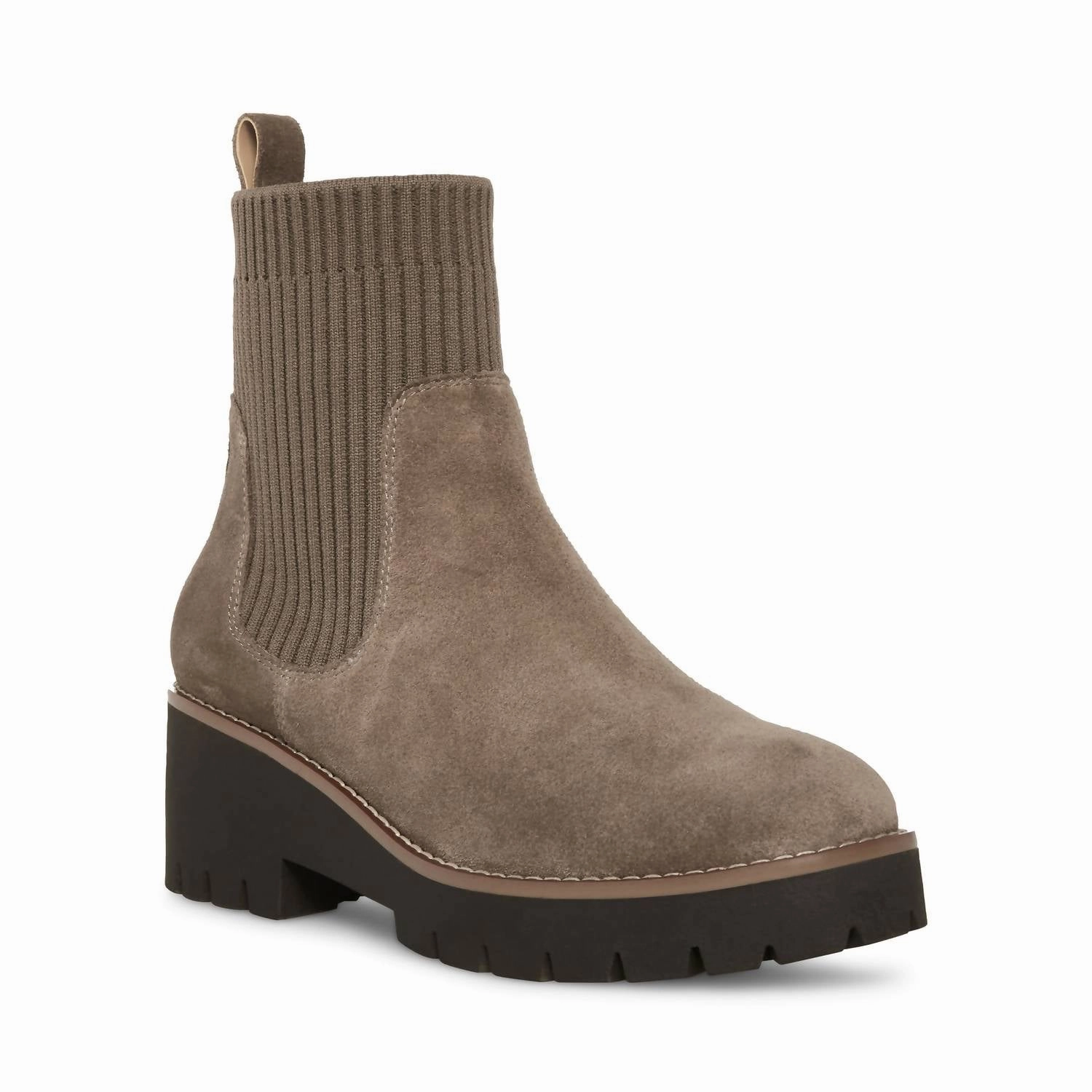 Women's Waterproof Darren Bootie In Dark Taupe Suede High-quality Womens Boots discount