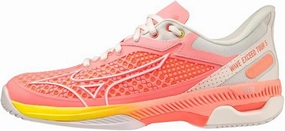 Women's Wave Exceedtour 5 Tennis Shoe In Candy Coral Cheap Athletic Shoes for Women