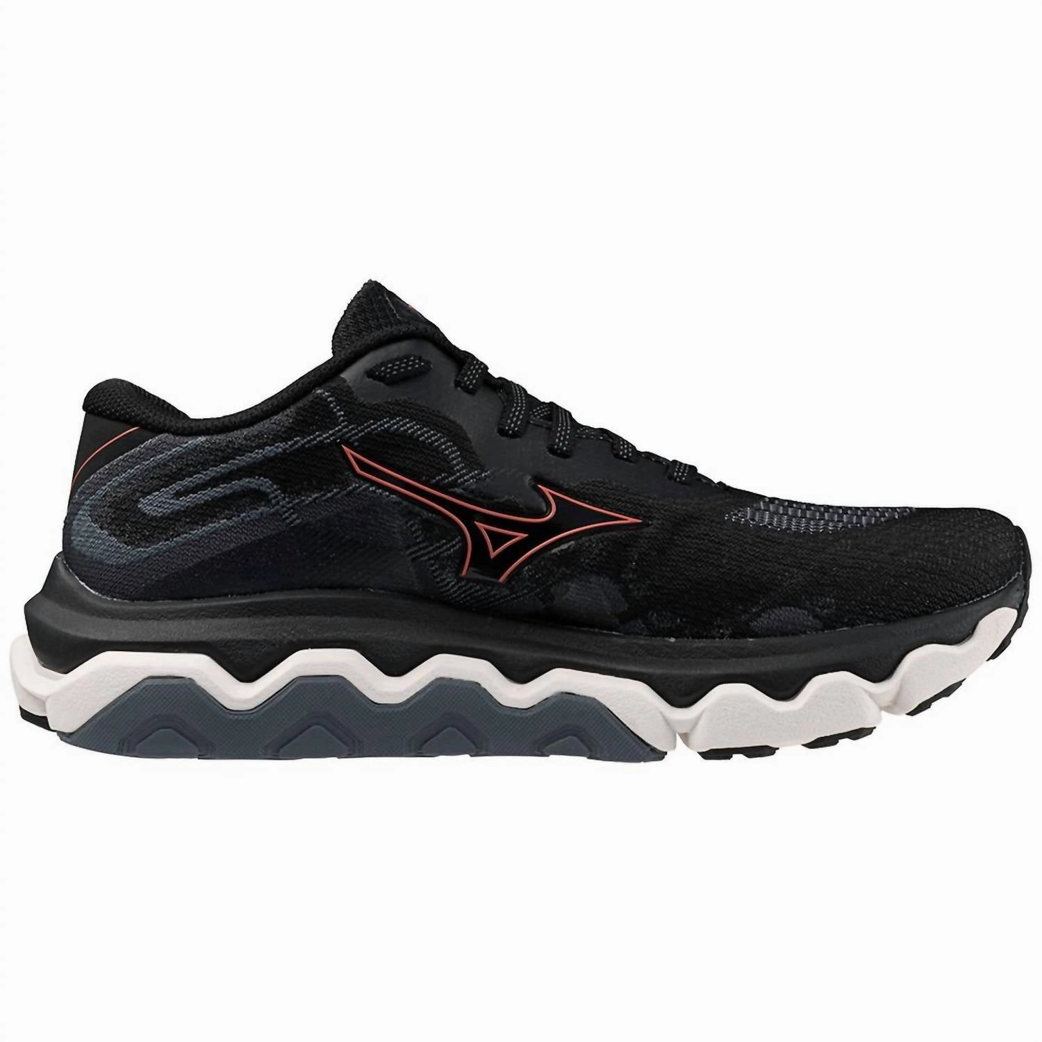 Women's Wave Horizon 7 Running Shoes - Wide In Black/dubarry Cheap Athletic Shoes for Women