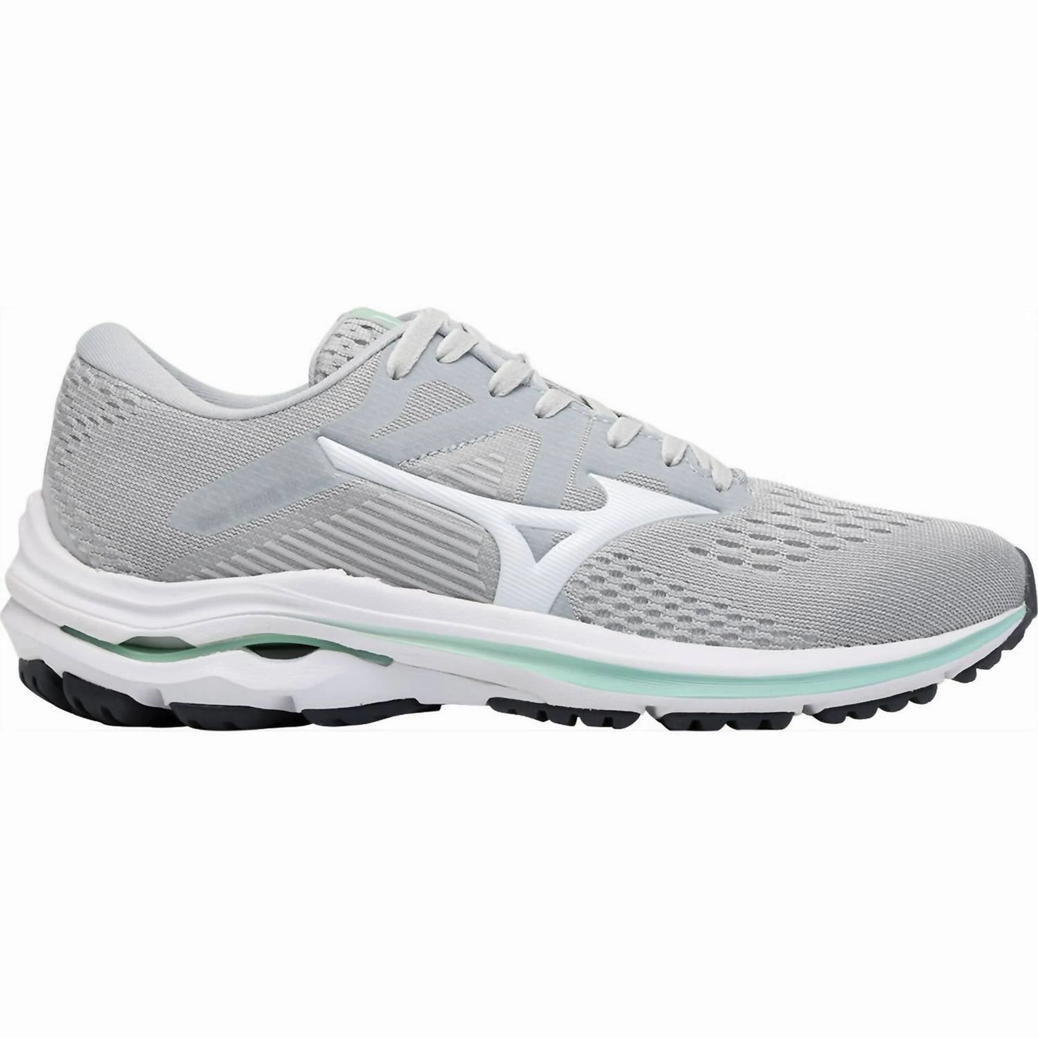 Women's Wave Inspire 17 Shoe In Harbor Mist-White