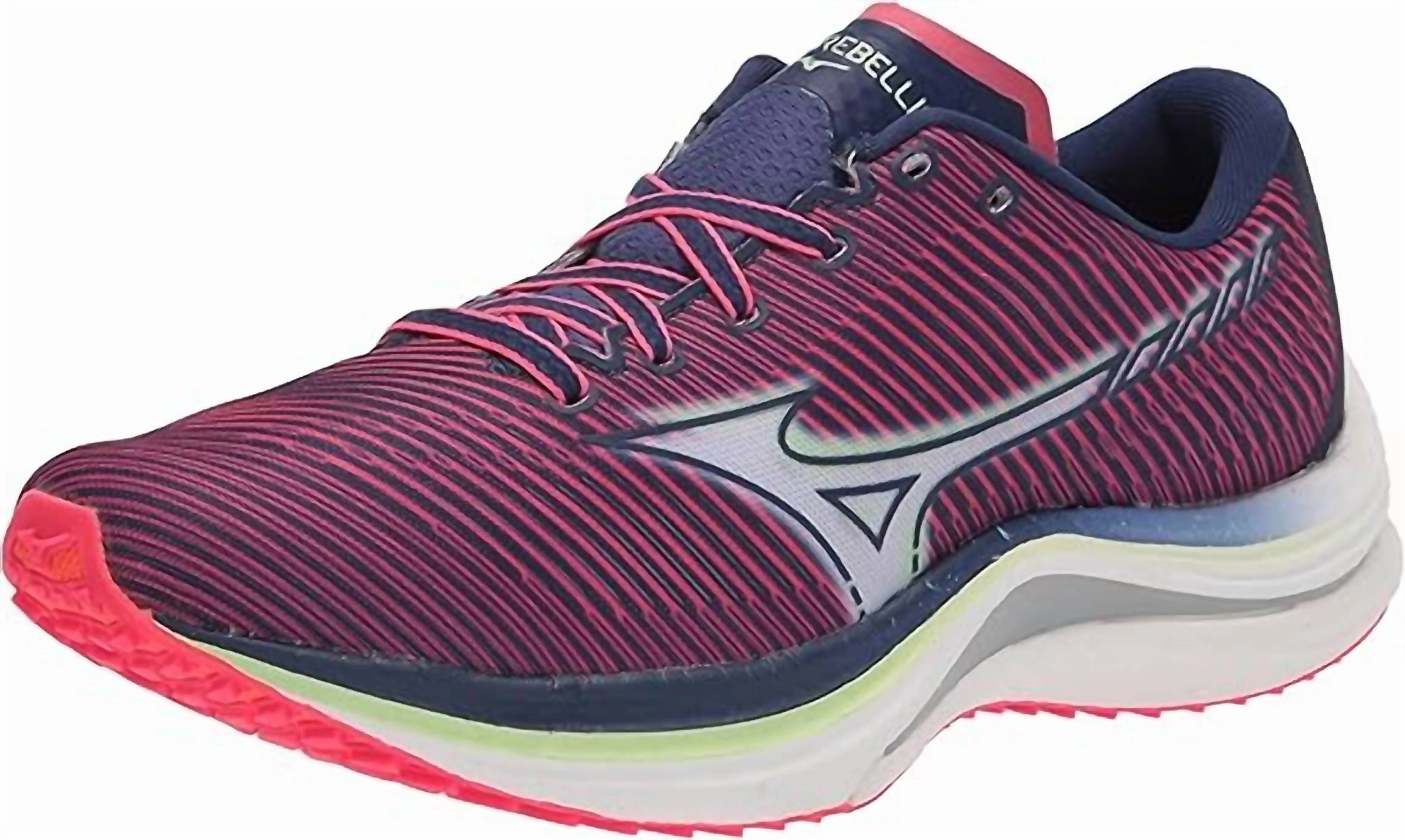 Women's Wave Rebellion Running Shoe In Diva Pink-Indigo White Cheap Athletic Shoes for Women
