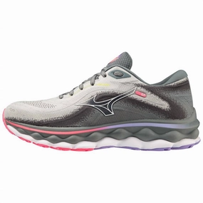 Women's Wave Sky 7 Running Shoe In Pearl Blue/white Cheap Athletic Shoes for Women