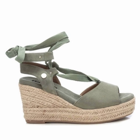Women's Wedge Sandals In Kakhi Casual Womens Sandals on sale