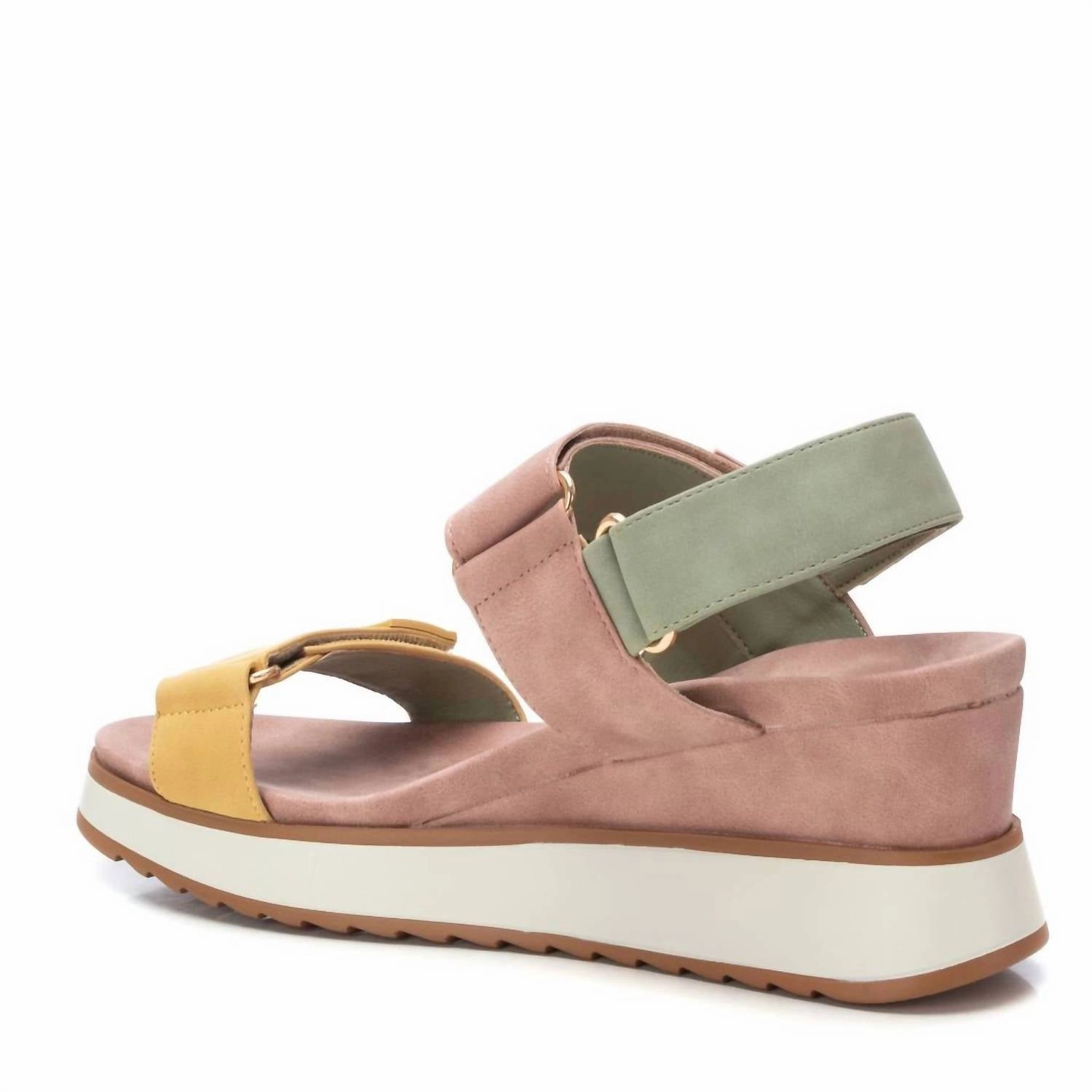 Women's Wedge Sandals In Nude