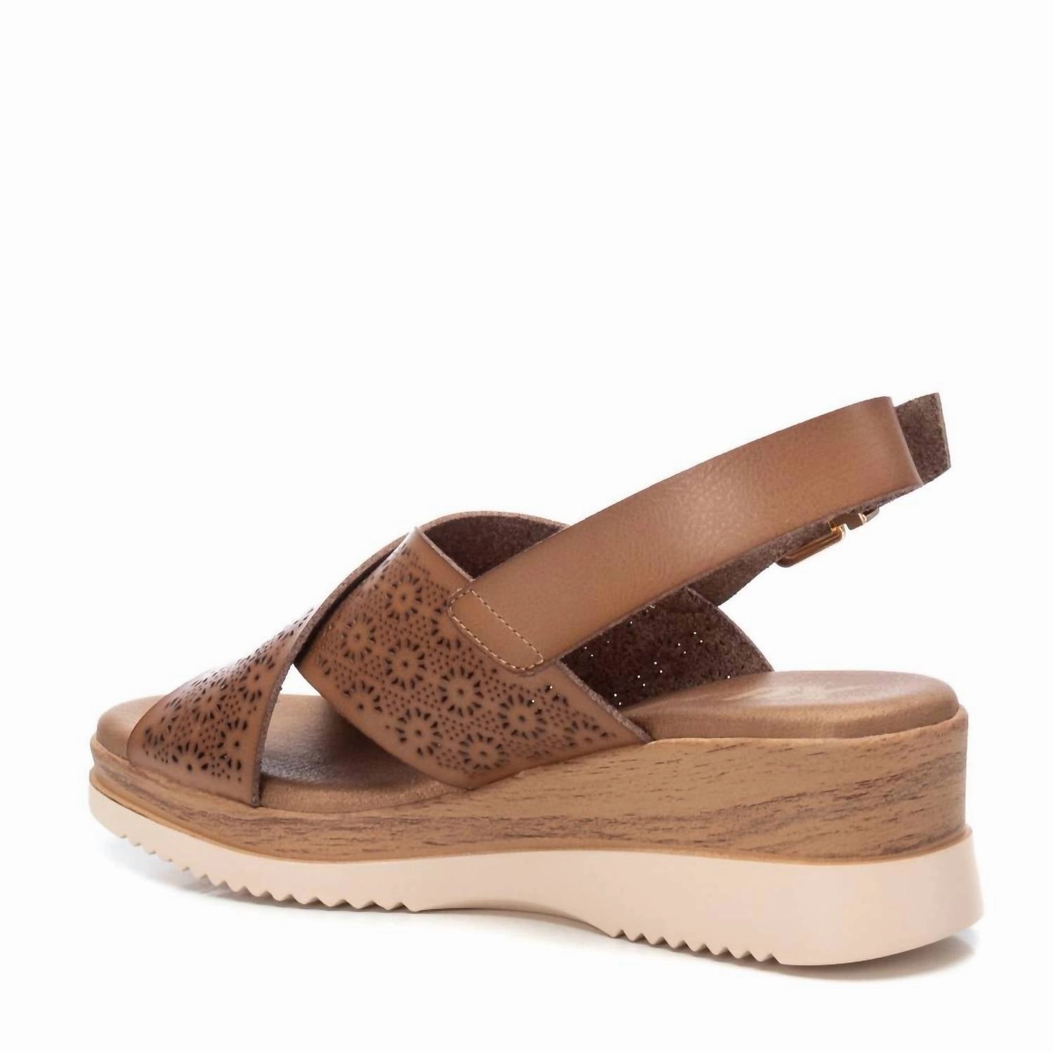 Women's Wedge Sandals In Taupe