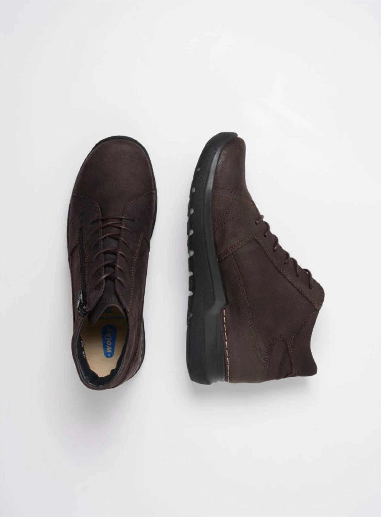 Women's Why Shoes In Brown Nubuck