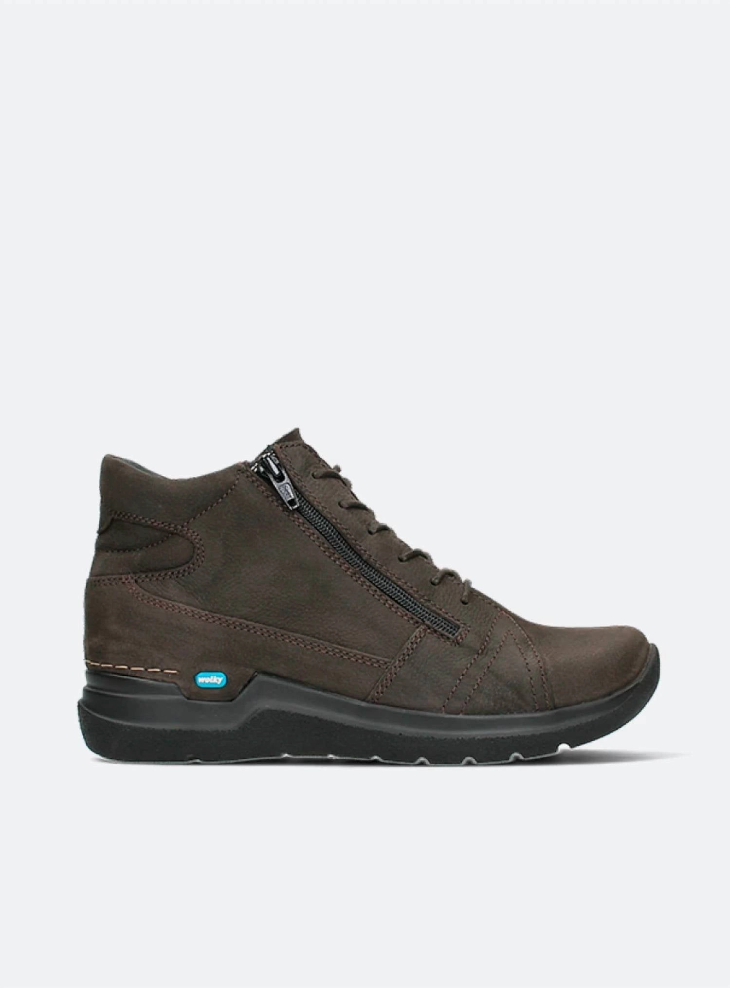 Women's Why Shoes In Brown Nubuck