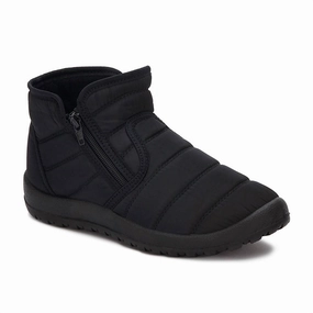 Women's Winter Booties In Black Womens Winter & Rain Boots online