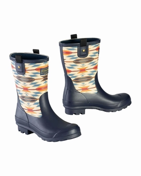 Women's Wyeth Trail Mid Boots In Navy Womens Winter & Rain Boots online