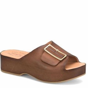 Women's York Sandal In Brown Casual Womens Sandals on sale
