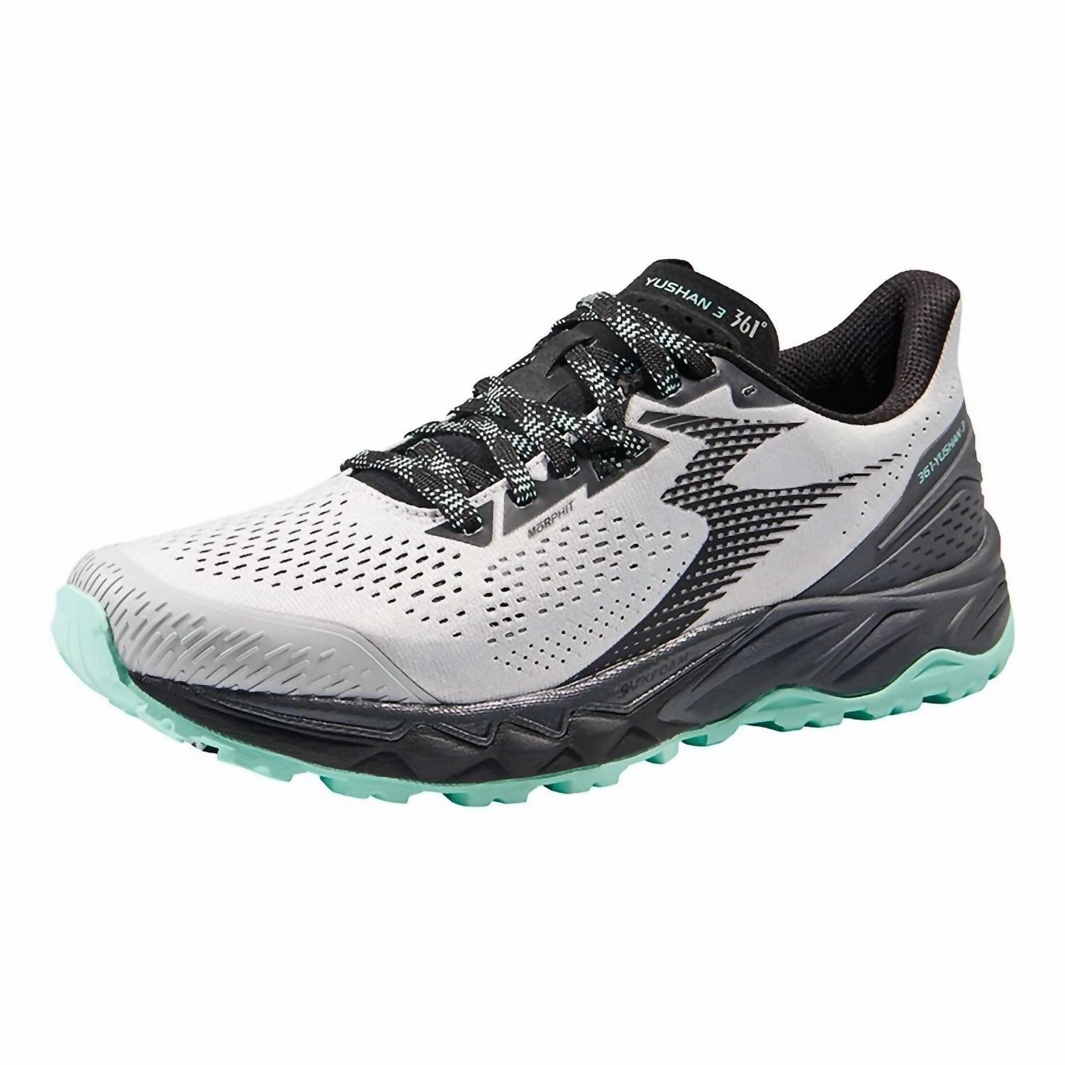 Women's Yushan 3 Trail Running Shoes - Medium Width In Oyster Mushroom/black Cheap Athletic Shoes for Women