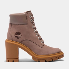 WomenS Allington Heights 6 Inch Boot In Taupe Nubuck Promo on Womens Fashionable Boots