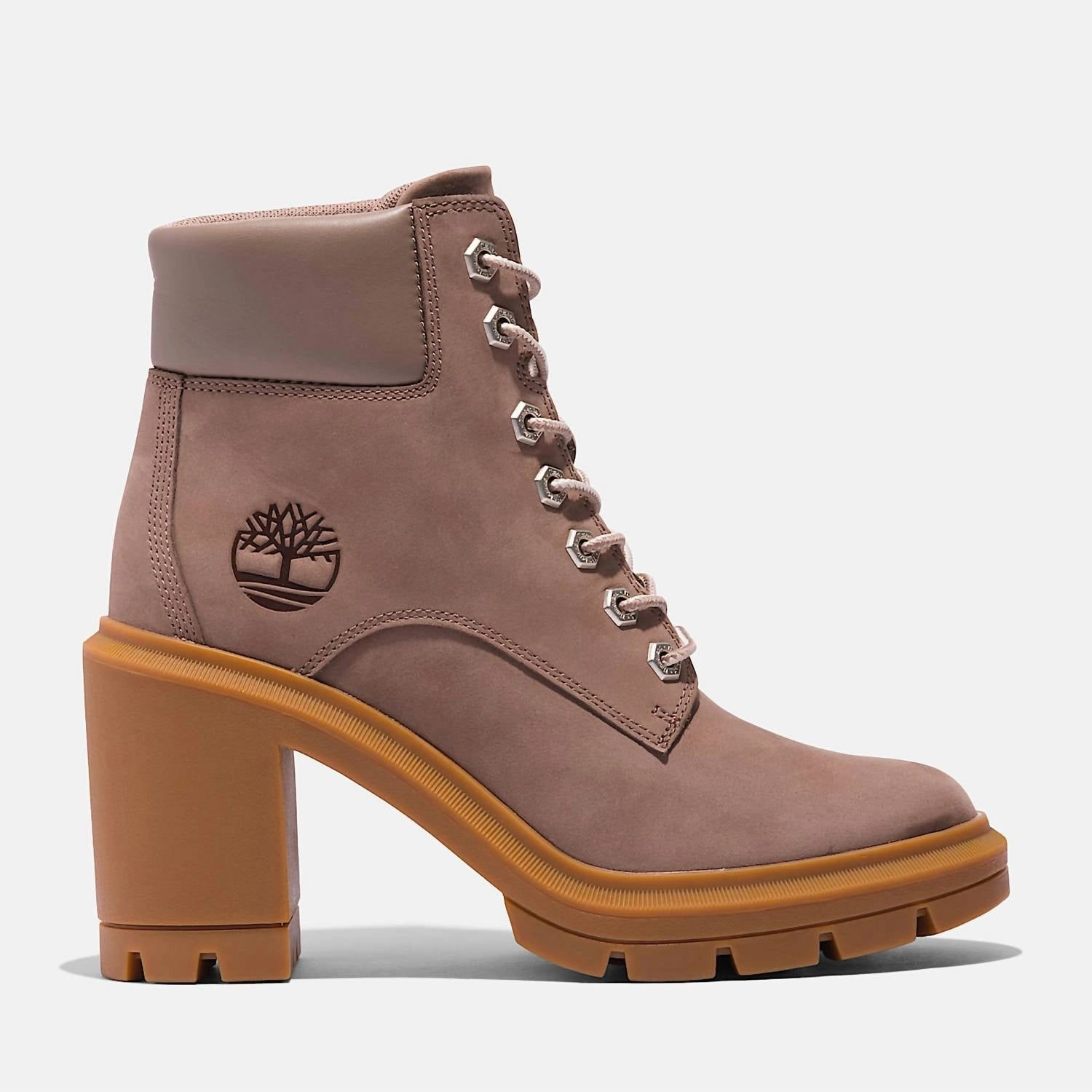 WomenS Allington Heights 6 Inch Boot In Taupe Nubuck Promo on Womens Fashionable Boots