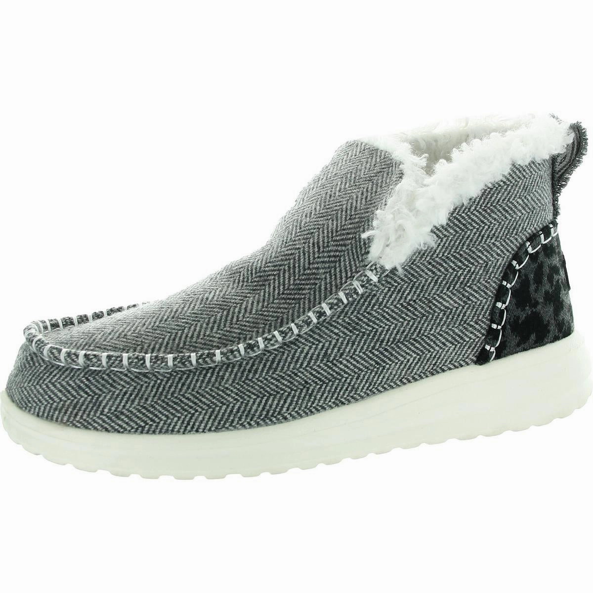 Womens Animal Print Booties