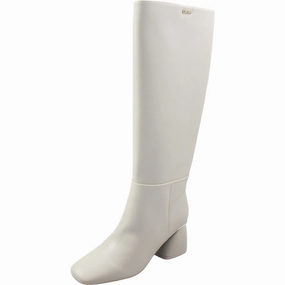 Womens Block Heel Faux Leather Knee-High Boots Comfortable Womens Boots low price