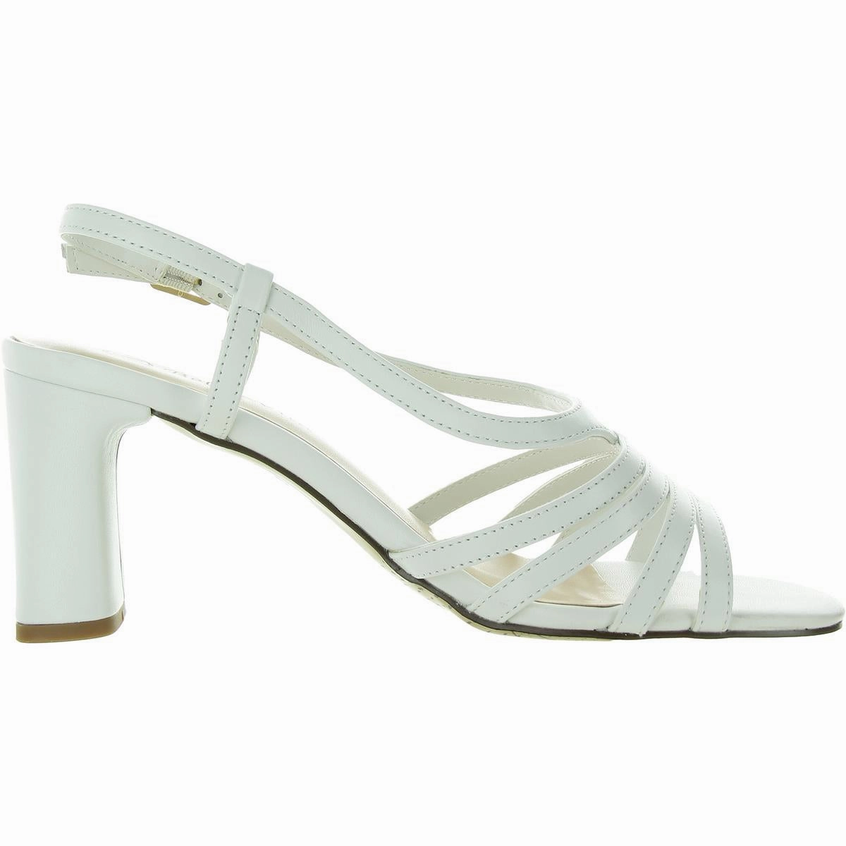 Womens Block Heel Leather