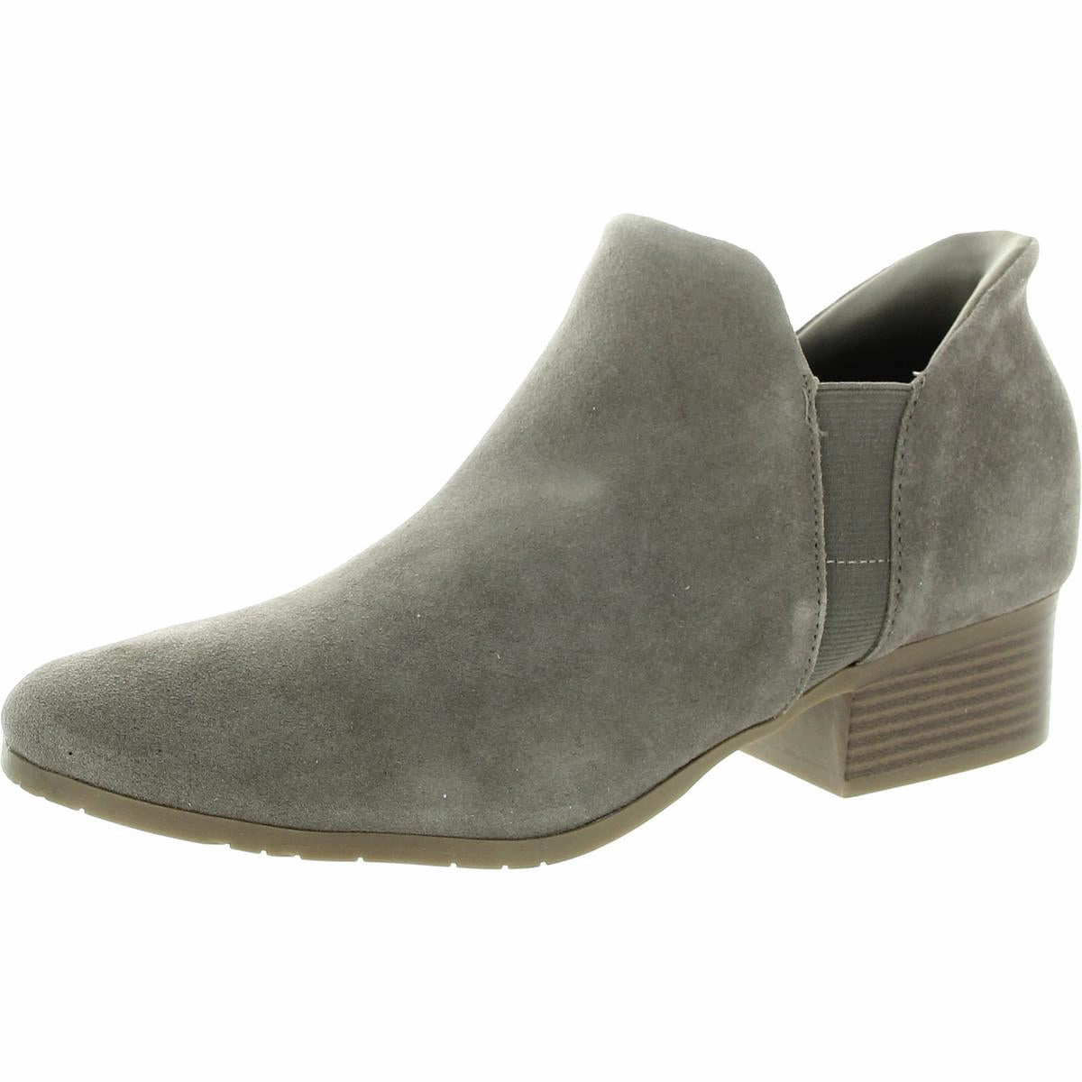 Womens Block Heel Suede Shooties Womens Boots clearance deals