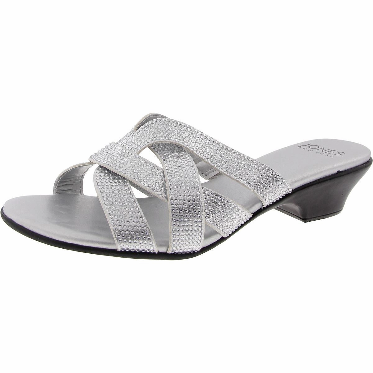 Womens Embellished Manmade Slide Sandals Womens Beach Sandals special deal