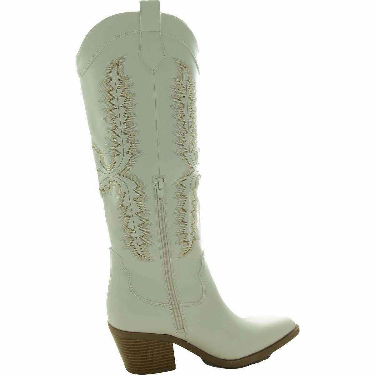 Womens Embroidered Man Made Cowboy, Western Boots
