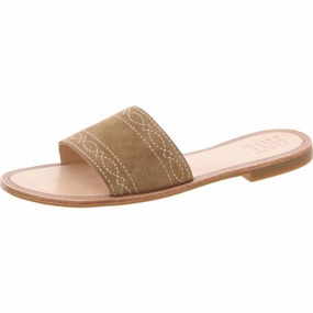 Womens Embroidered Slide Sandals Womens Beach Sandals special deal