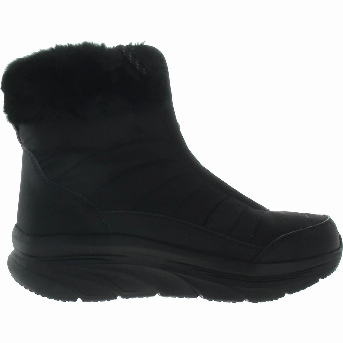 Womens Faux Fur Lined Faux Fur Shearling Boots