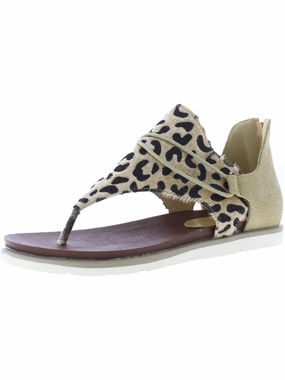 Womens Faux Fur Slip-On Thong Sandals Stylish Womens Sandals discount