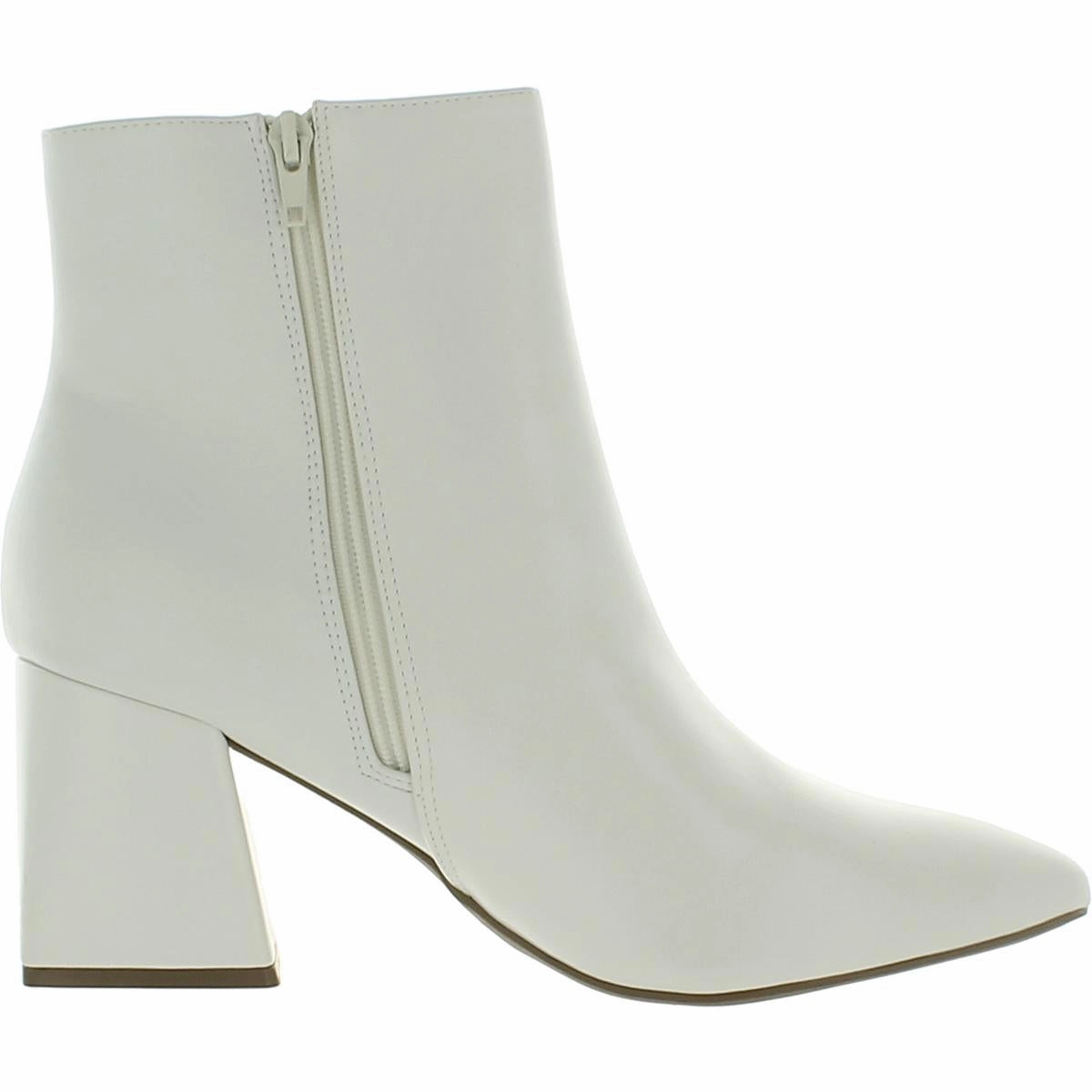 Womens Faux Leather Ankle Boots