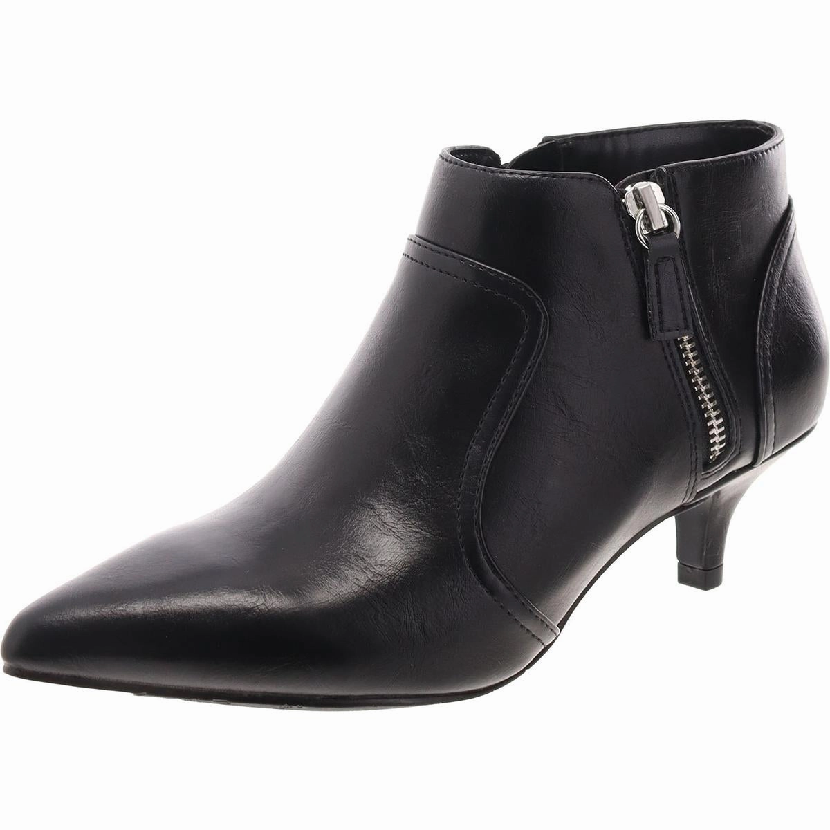 Womens Faux Leather Double Zipper Shooties High-quality Womens Boots discount