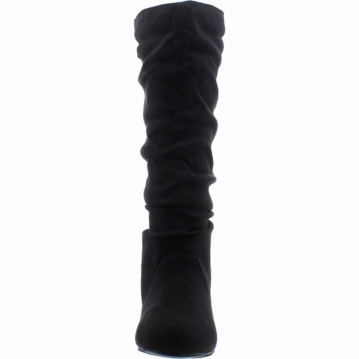 Womens Faux Leather Tall Over-The-Knee Boots