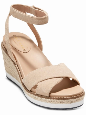 Womens Faux Suede Ankle Strap Platform Sandals Summer Womens Sandals clearance