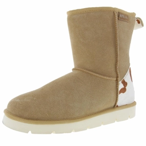Womens Fleece Lined Leather Winter & Snow Boots Buy Womens Boots online cheap