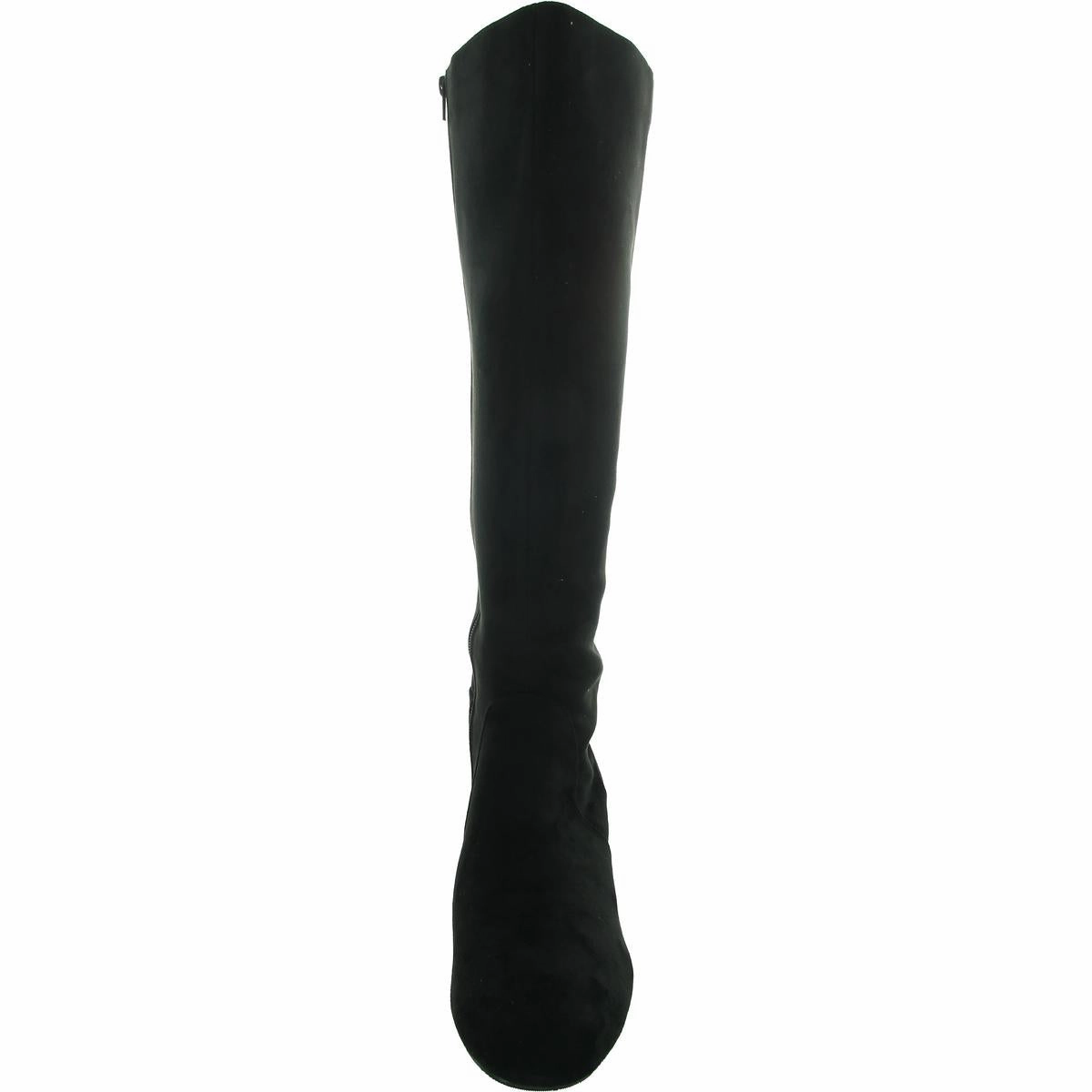 Womens Houndstooth Knee-High Boots