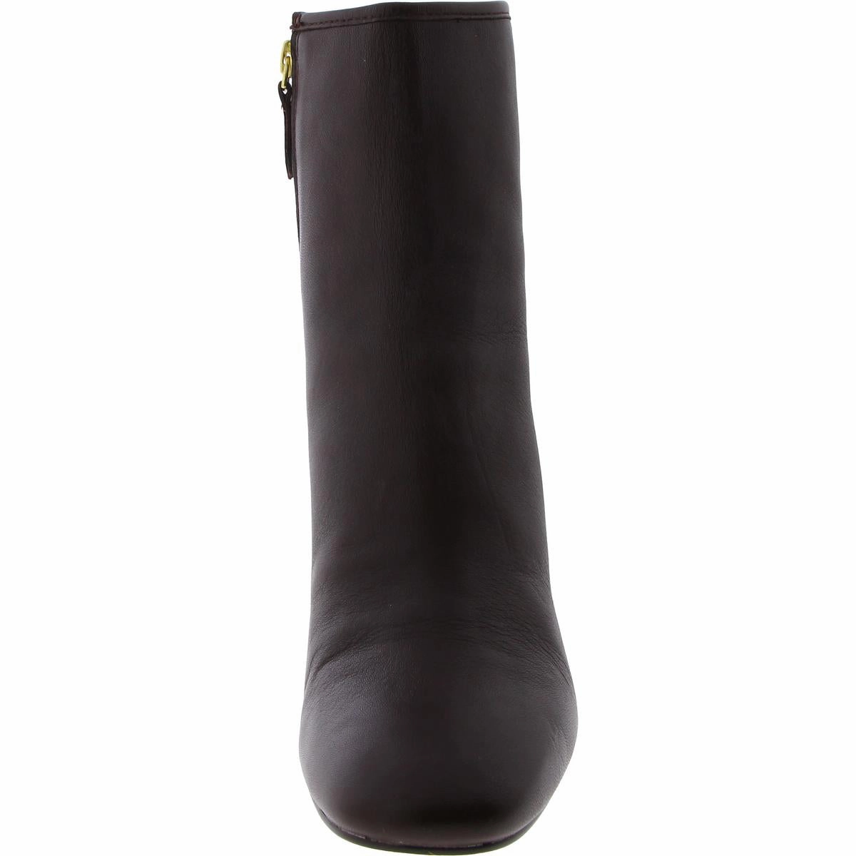 Womens Leather Ankle Booties