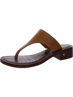 Womens Leather Slip On Thong Sandals Womens Summer Sandals online