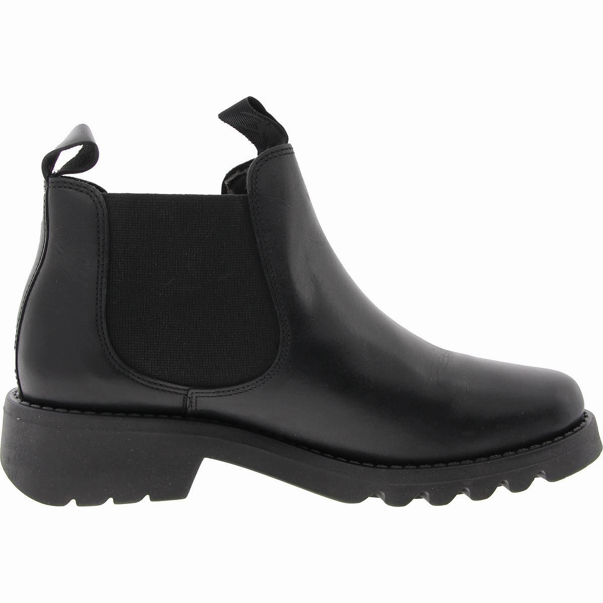 Womens Mixed Media Chelsea Boots