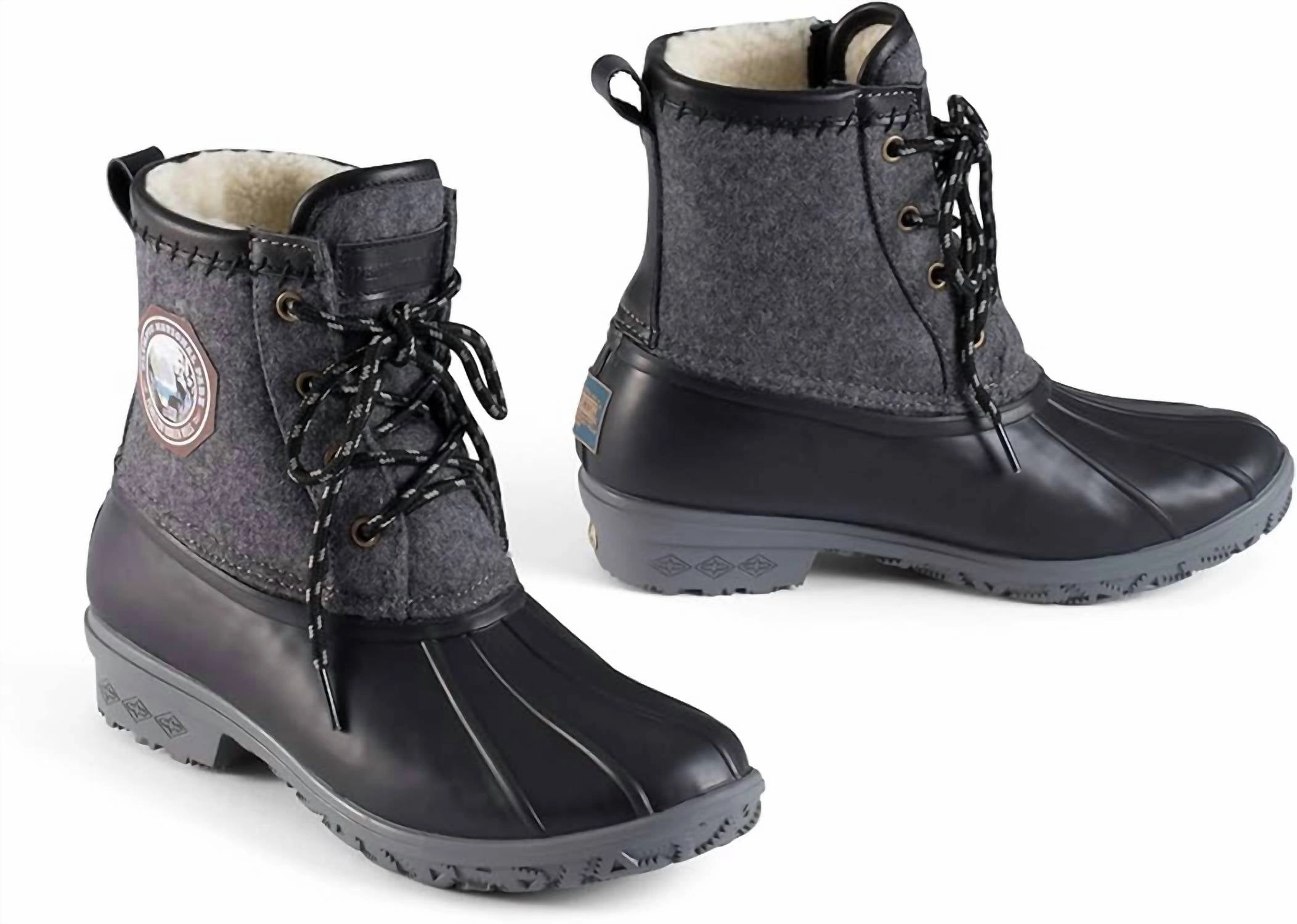 WomenS Olympic Duck Boot In Grey