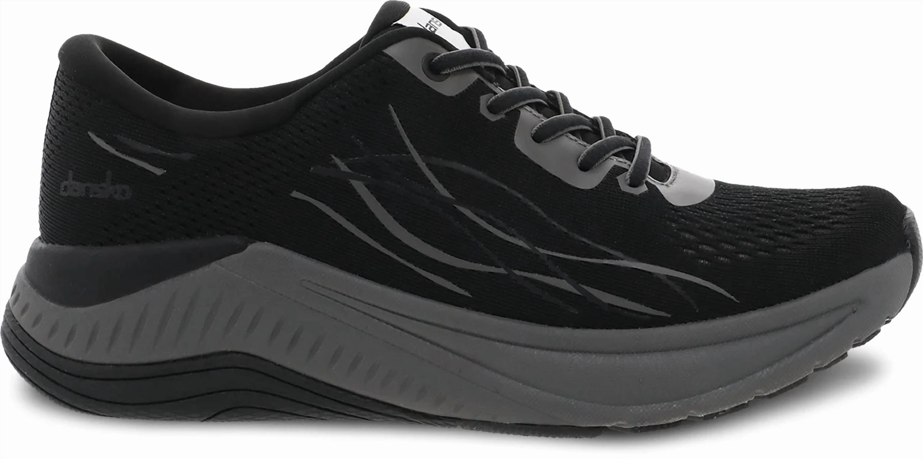 Womens Pace Mesh Shoes In Black/grey