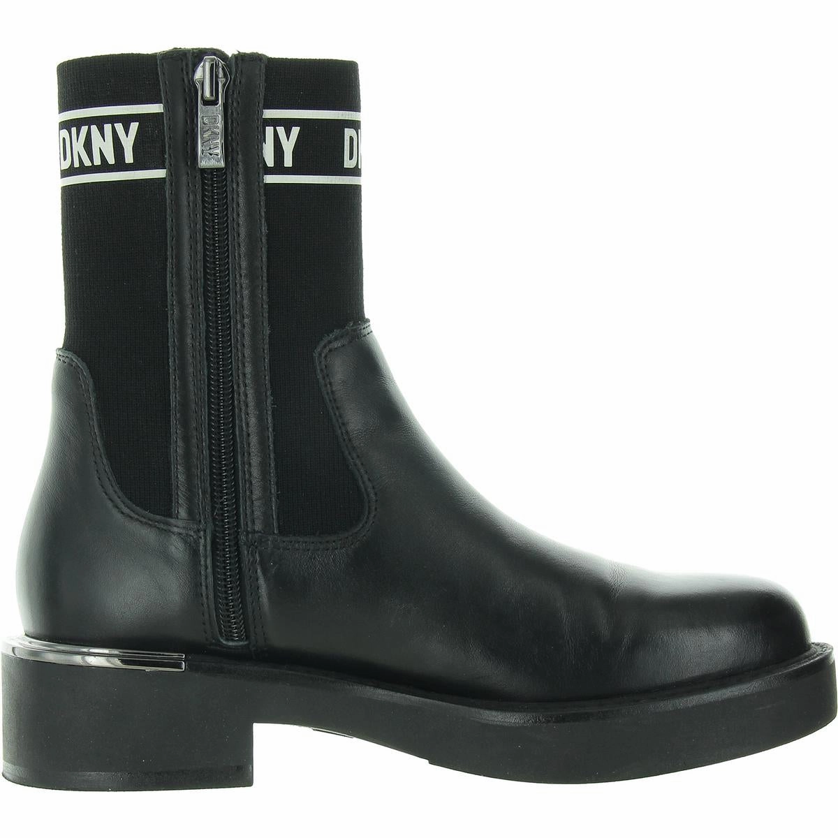 Womens Padded Insole Faux Leather Chelsea Boots