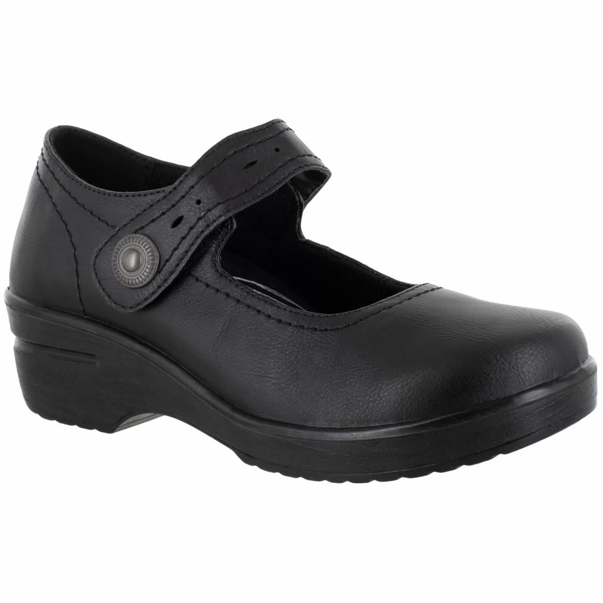 Womens Patent Slip Resistant Work and Safety Shoes