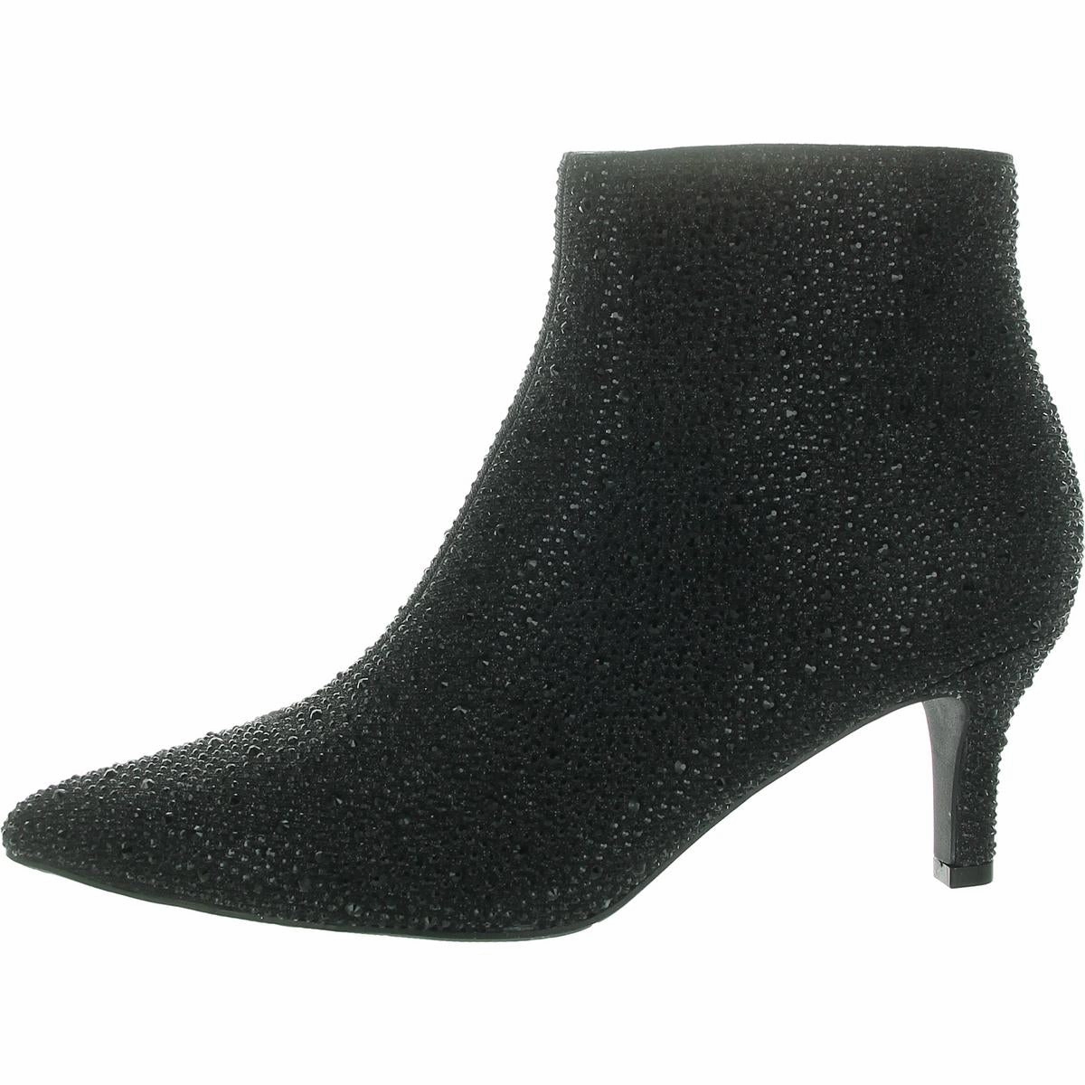 Womens Rhinestone Man Made Ankle Boots
