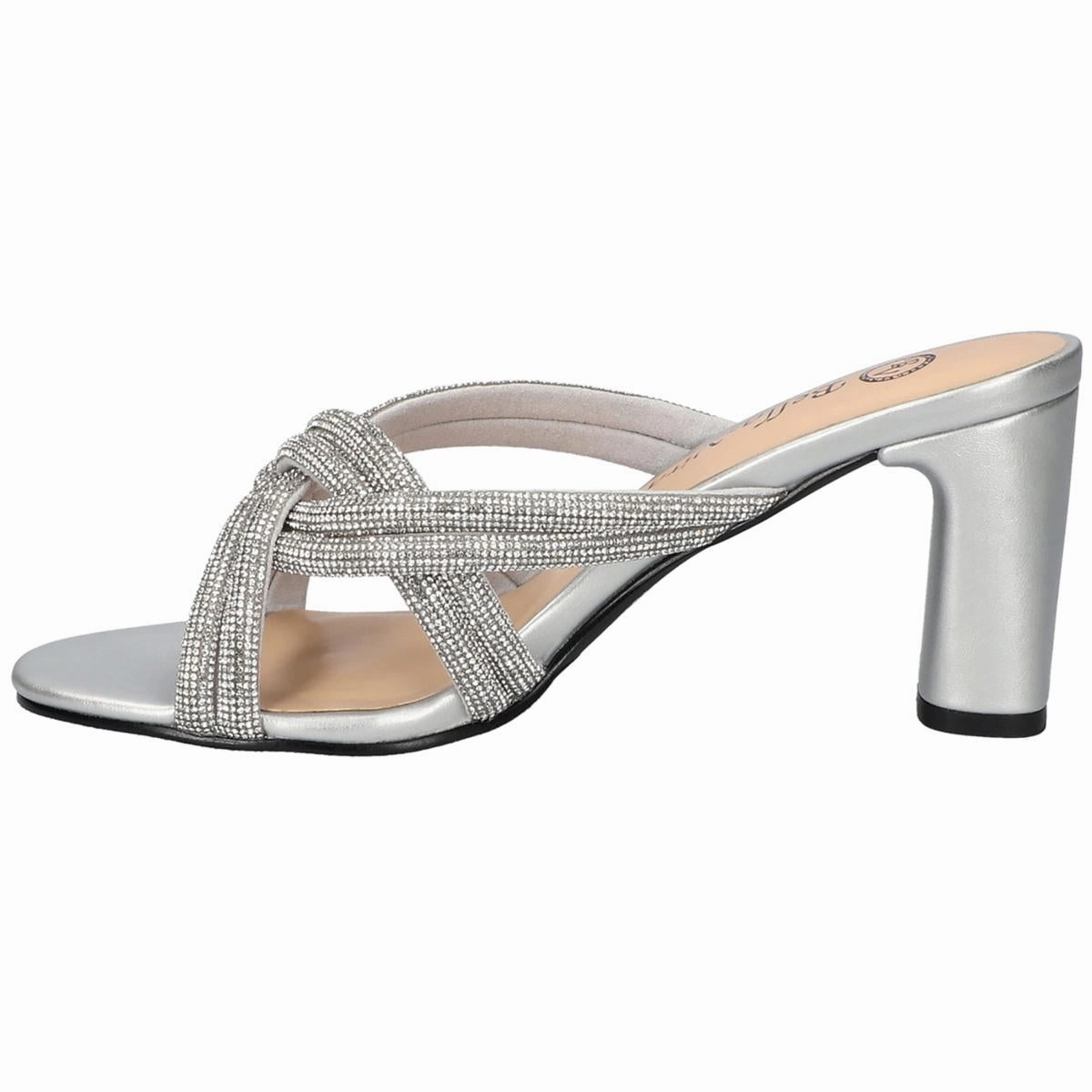 Womens Slip On Block Heel