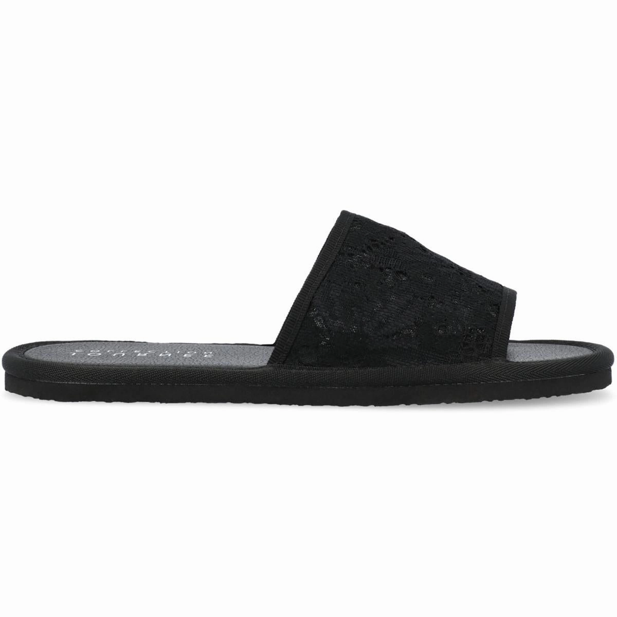 Womens Slip On Flats Slide Sandals