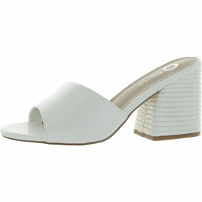 Womens Slip On Round Toe Mule Sandals Trendy Womens Sandals online store