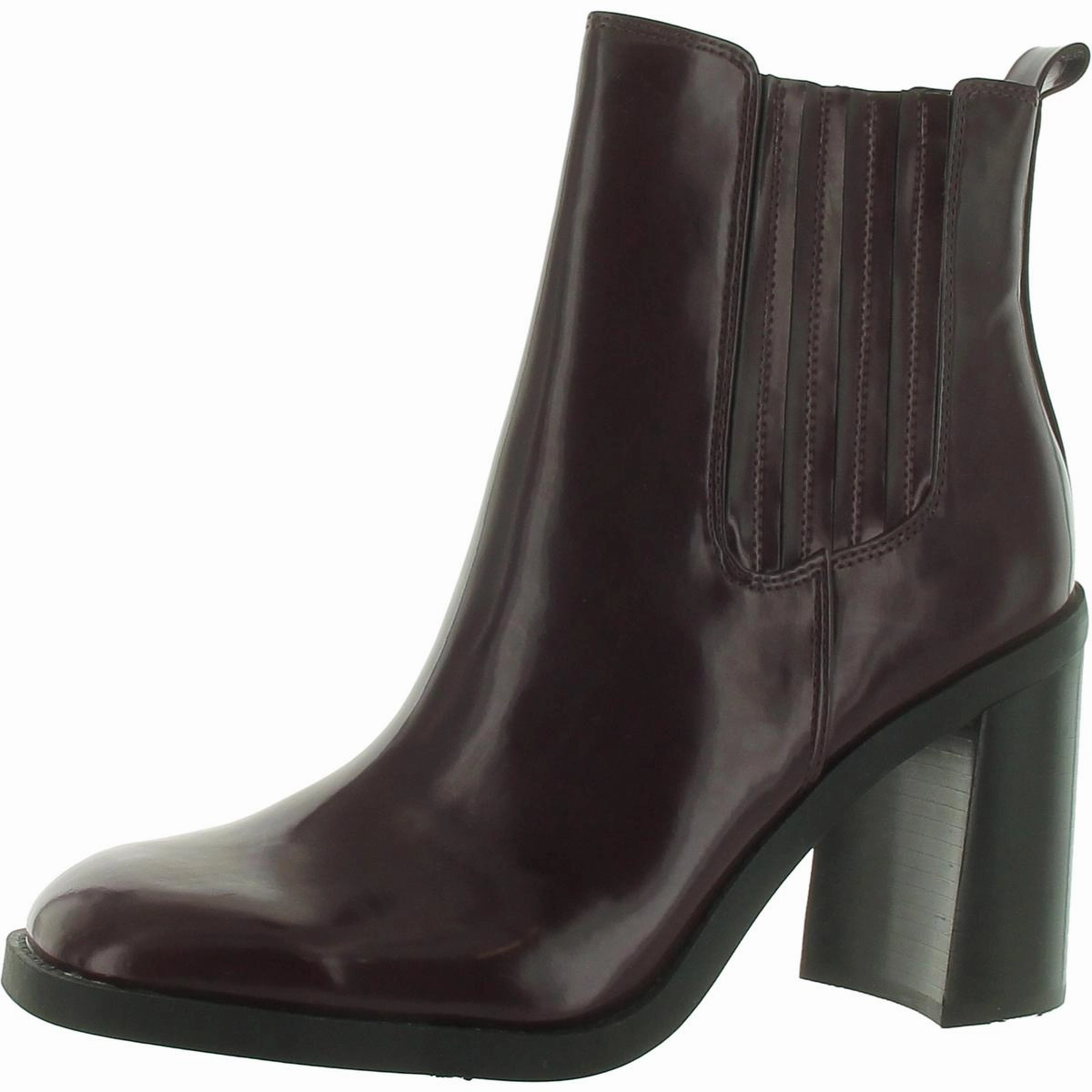 Womens Slip On Square Toe Chelsea Boots High-quality Womens Boots discount