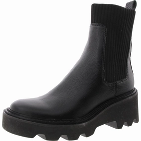 Womens Solid Faux Leather Ankle Boots Womens Boots clearance deals