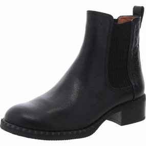 Womens Solid Leather Chelsea Boots Cheap Womens Boots for winter