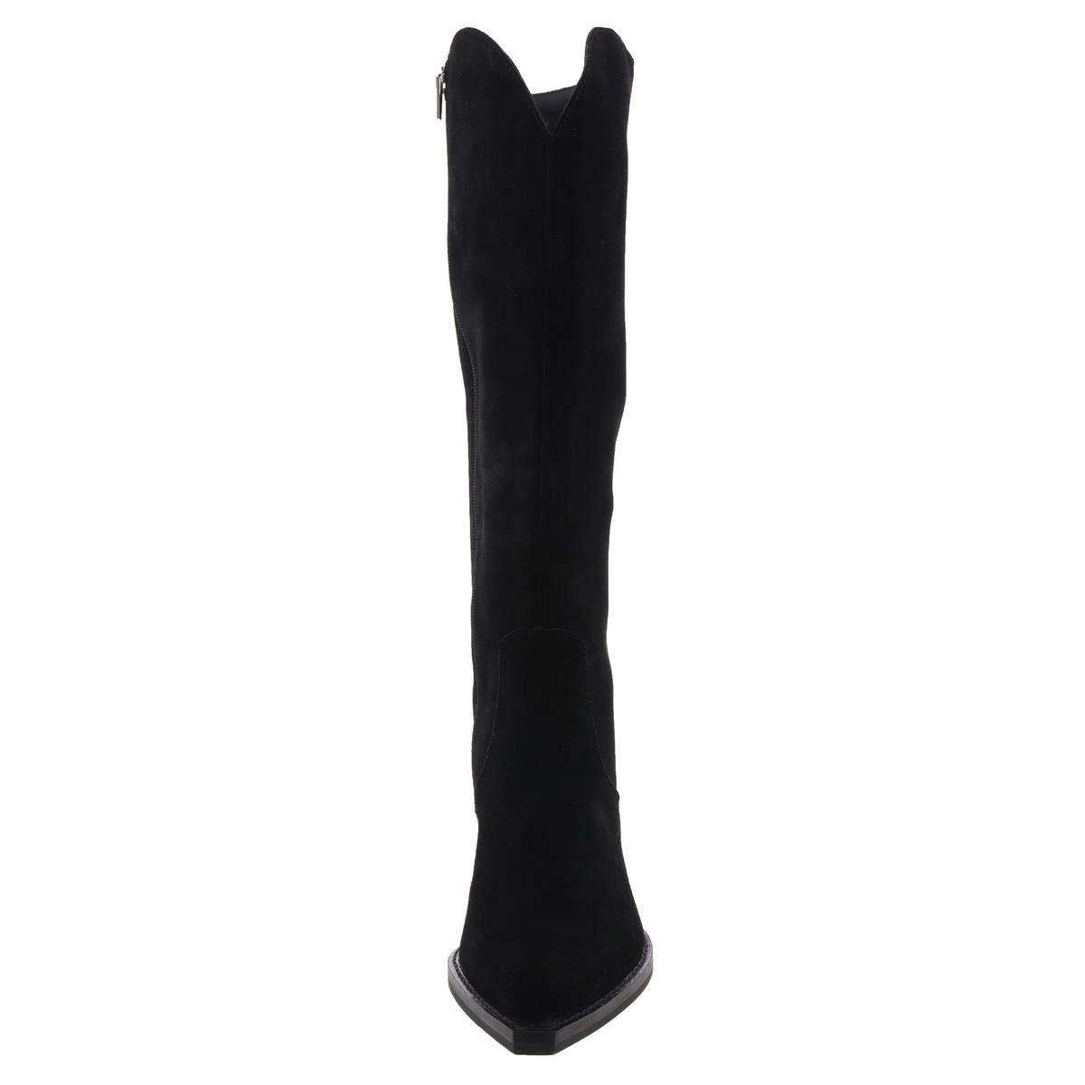 Womens Solid Man Made Knee-High Boots